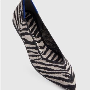 Rothy’s Zebra Pointe 9.5